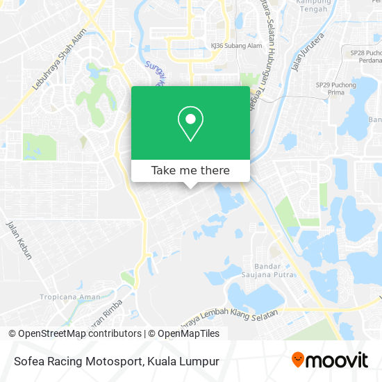 Sofea Racing Motosport map