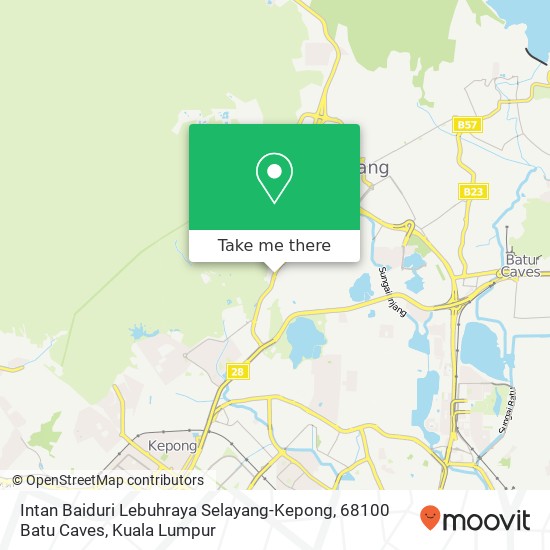 Intan Baiduri Lebuhraya Selayang-Kepong, 68100 Batu Caves map