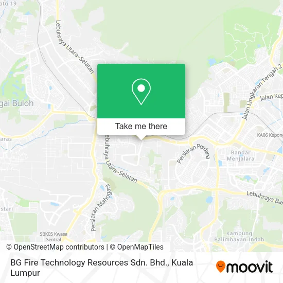 BG Fire Technology Resources Sdn. Bhd. map