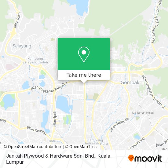 Jankah Plywood & Hardware Sdn. Bhd. map