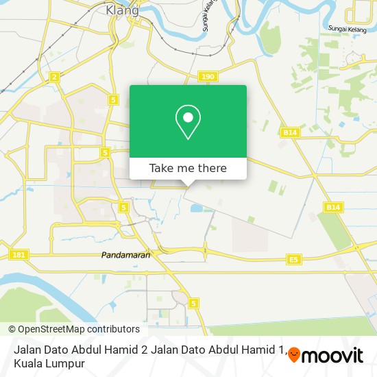 Jalan Dato Abdul Hamid 2 Jalan Dato Abdul Hamid 1 map