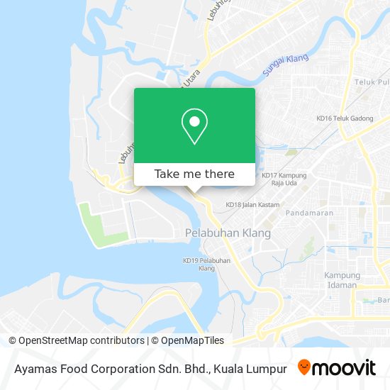 Peta Ayamas Food Corporation Sdn. Bhd.