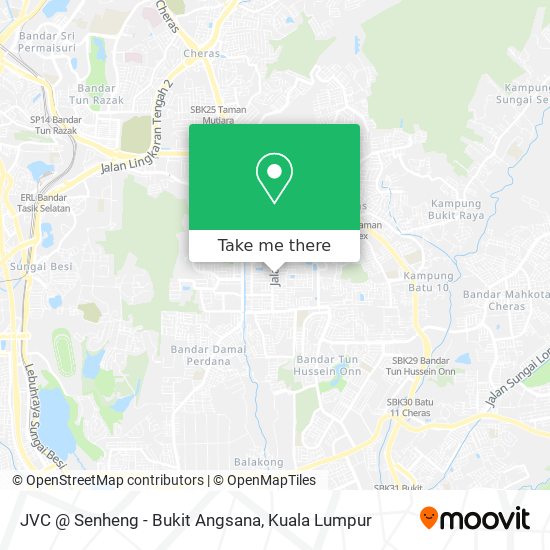 JVC @ Senheng - Bukit Angsana map