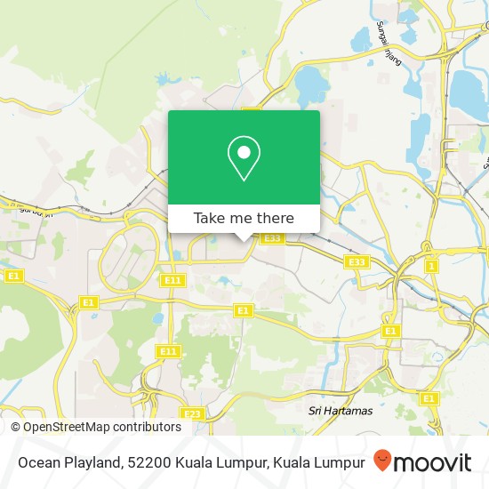 Ocean Playland, 52200 Kuala Lumpur map