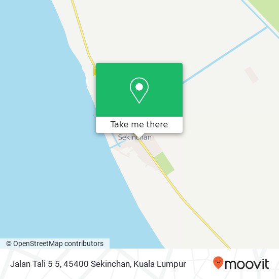 Jalan Tali 5 5, 45400 Sekinchan map