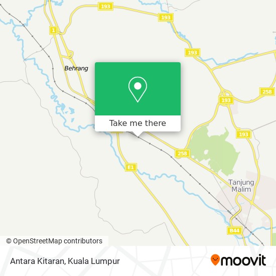 Antara Kitaran, 35900 Tanjung Malim map