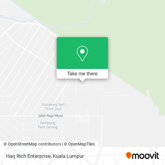 Haq Rich Enterprise, Jalan Kemudi 45500 Tanjung Karang map