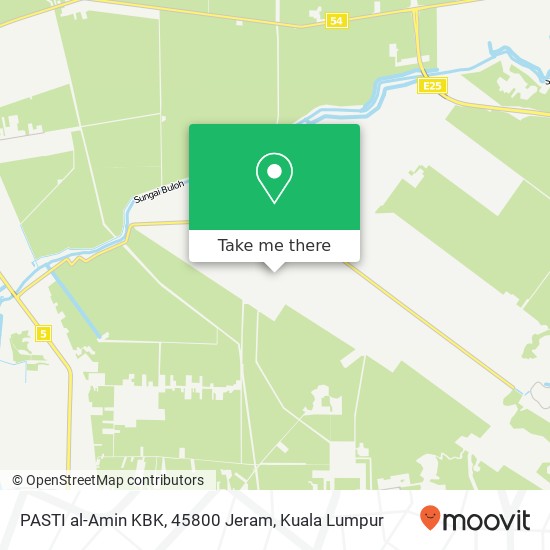 PASTI al-Amin KBK, 45800 Jeram map