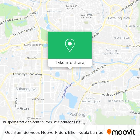 Quantum Services Network Sdn. Bhd. map