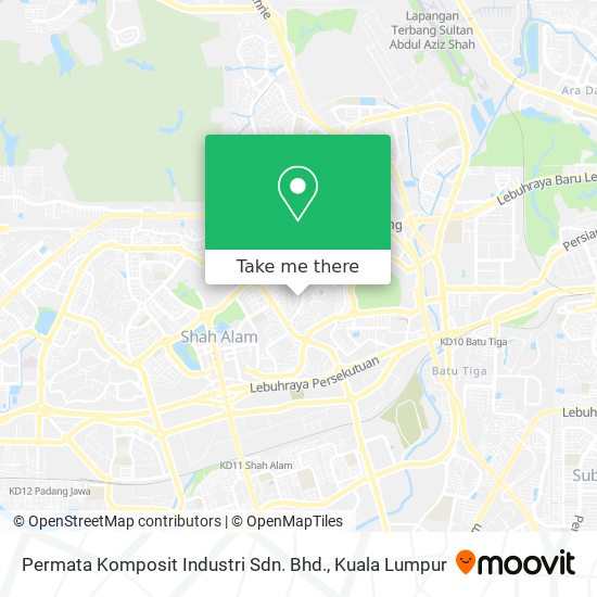 Permata Komposit Industri Sdn. Bhd. map