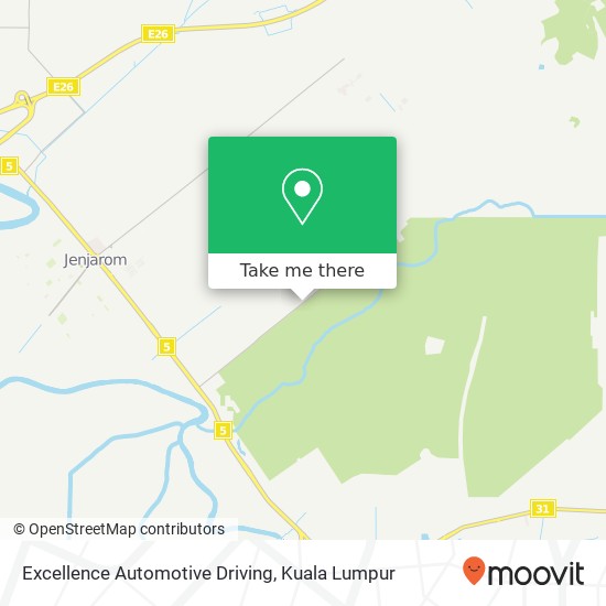 Excellence Automotive Driving, Jalan Sri Cheeding 42700 Jenjarom map