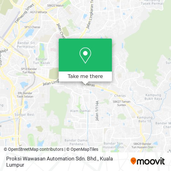 Proksi Wawasan Automation Sdn. Bhd. map