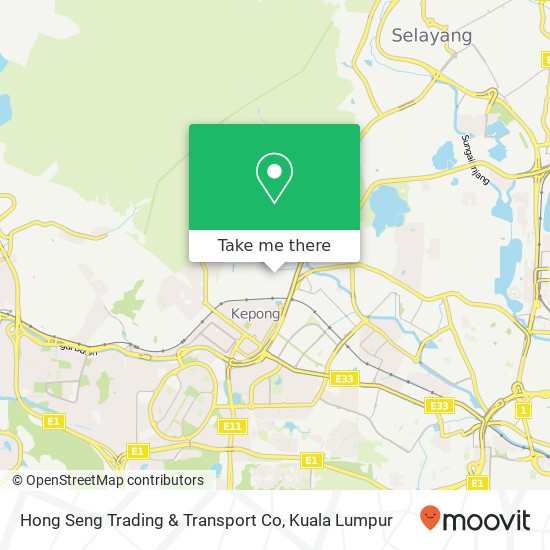 Hong Seng Trading & Transport Co map