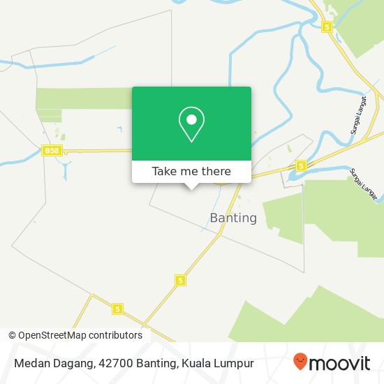 Medan Dagang, 42700 Banting map