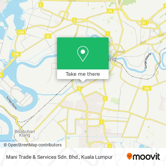 Mani Trade & Services Sdn. Bhd. map