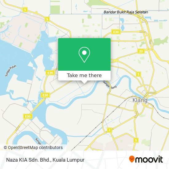 Naza KIA Sdn. Bhd. map
