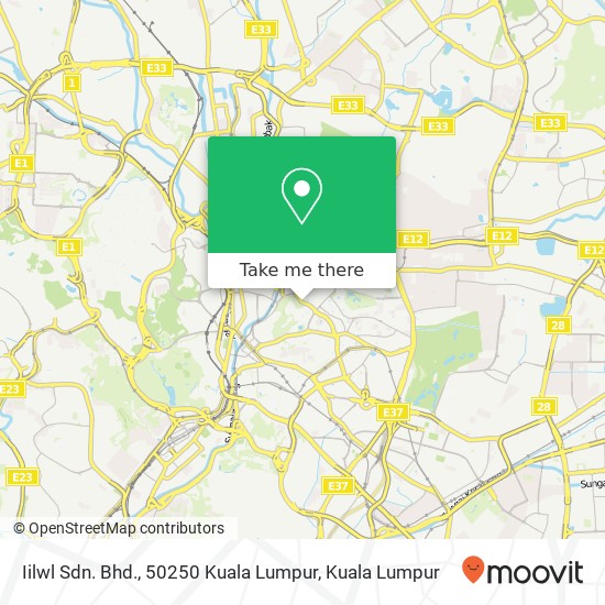 Iilwl Sdn. Bhd., 50250 Kuala Lumpur map