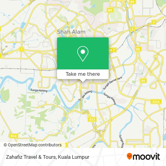 Zahafiz Travel & Tours map