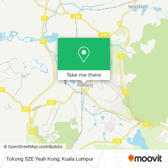 Tokong SZE Yeah Kong map