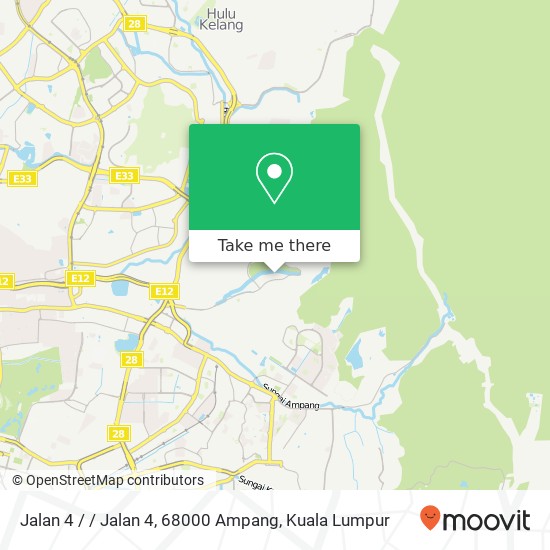 Jalan 4 / / Jalan 4, 68000 Ampang map