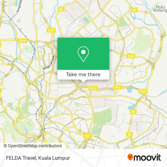 FELDA Travel map