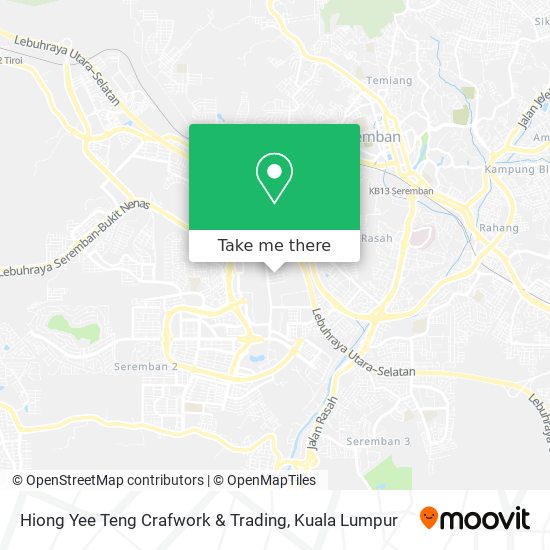 Hiong Yee Teng Crafwork & Trading map