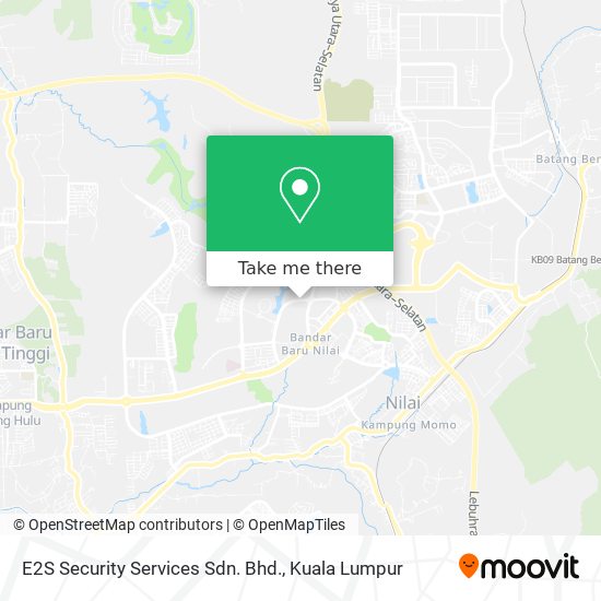 E2S Security Services Sdn. Bhd. map