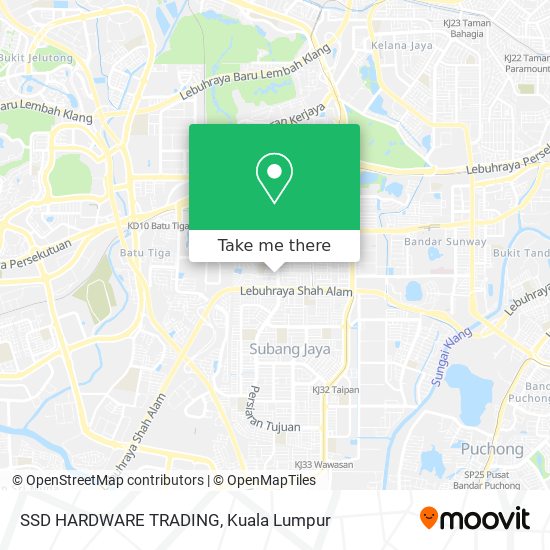 SSD HARDWARE TRADING map