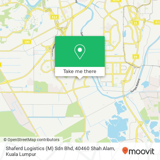 Shaferd Logistics (M) Sdn Bhd, 40460 Shah Alam map