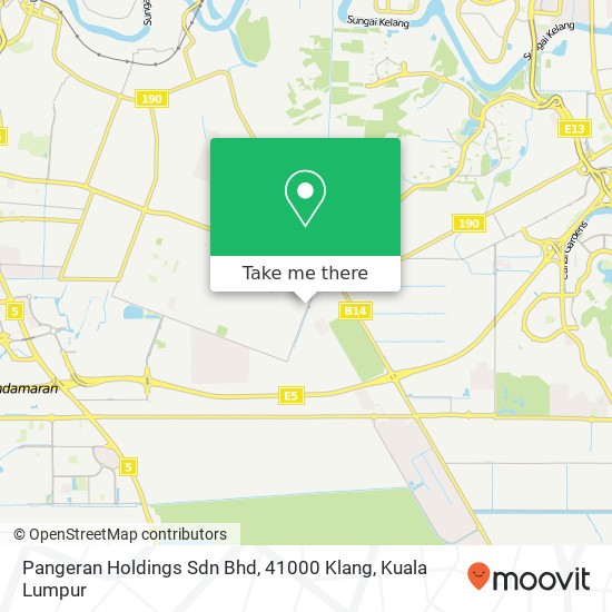 Pangeran Holdings Sdn Bhd, 41000 Klang map