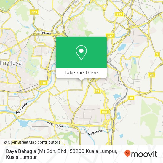 Peta Daya Bahagia (M) Sdn. Bhd., 58200 Kuala Lumpur