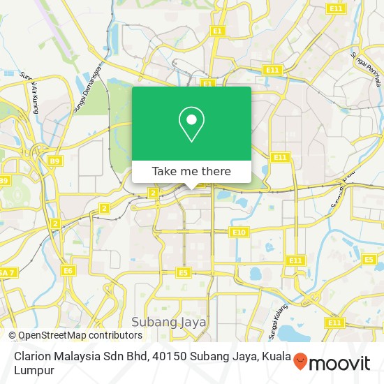 Peta Clarion Malaysia Sdn Bhd, 40150 Subang Jaya