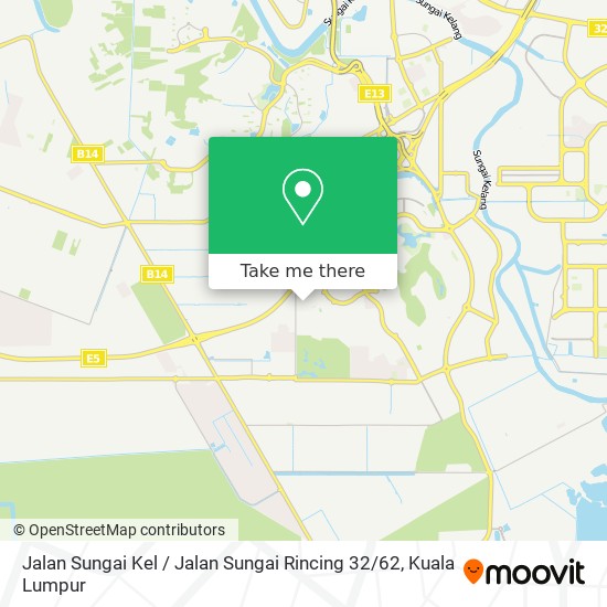 Jalan Sungai Kel / Jalan Sungai Rincing 32 / 62 map