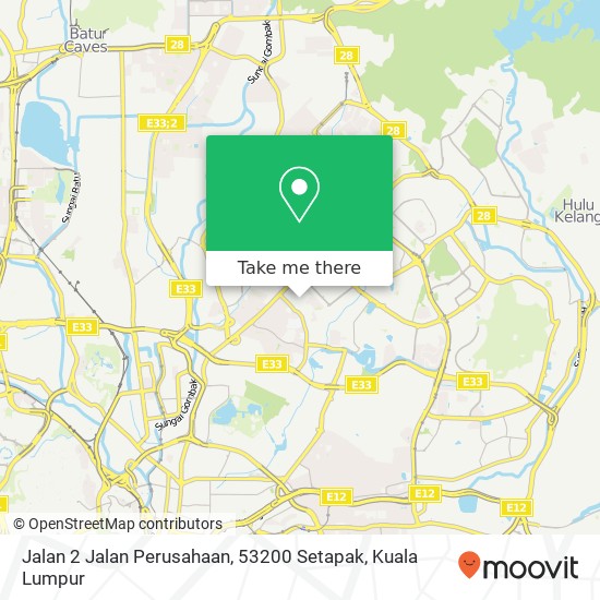 Jalan 2 Jalan Perusahaan, 53200 Setapak map