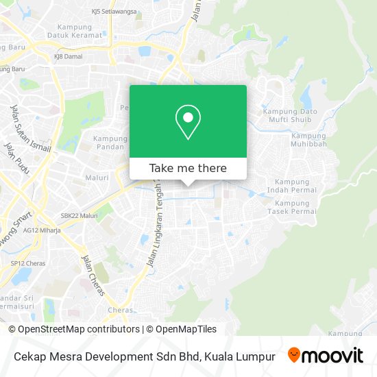 Cekap Mesra Development Sdn Bhd map