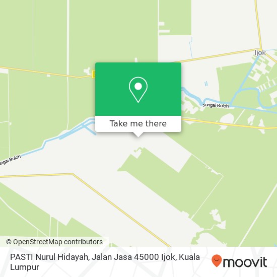 PASTI Nurul Hidayah, Jalan Jasa 45000 Ijok map