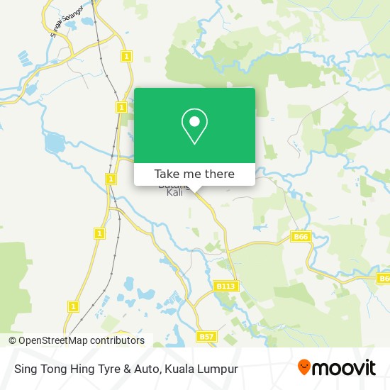 Sing Tong Hing Tyre & Auto map