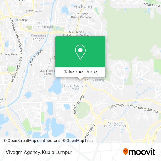 Vivegm Agency map