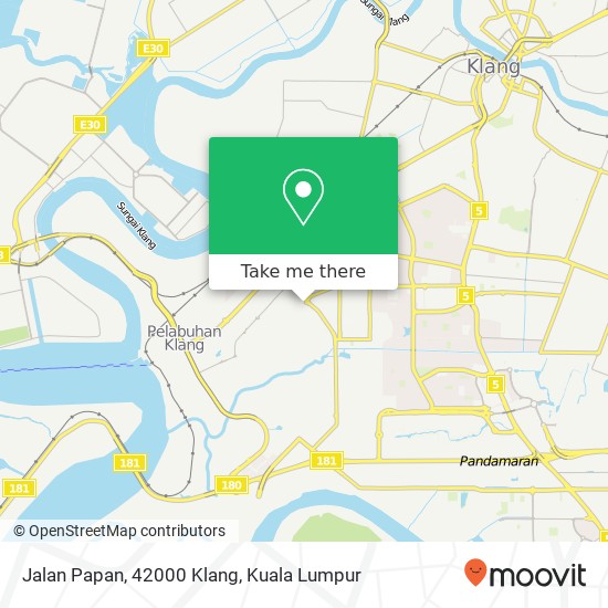 Jalan Papan, 42000 Klang map