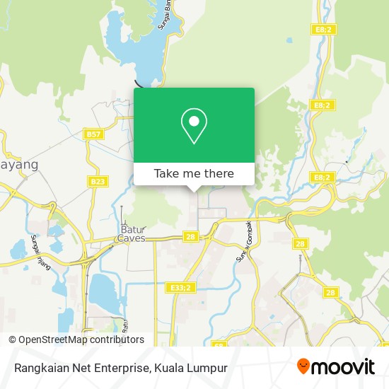 Rangkaian Net Enterprise map