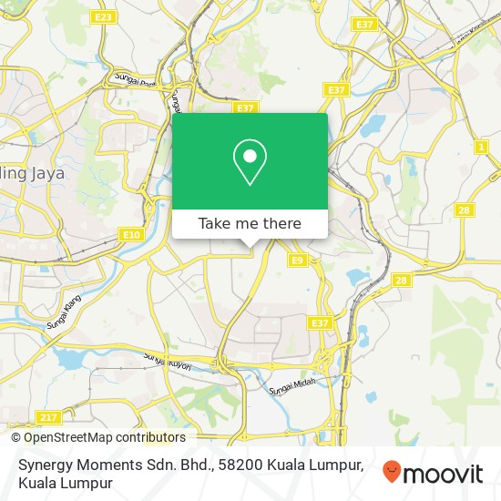 Synergy Moments Sdn. Bhd., 58200 Kuala Lumpur map