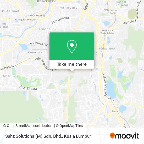 Sahz Solutions (M) Sdn. Bhd. map