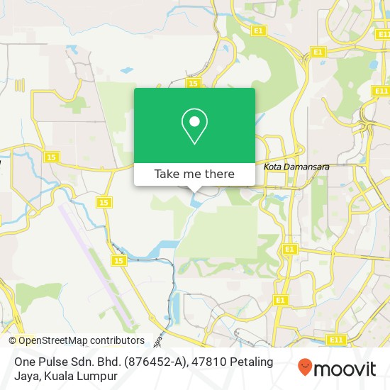 Peta One Pulse Sdn. Bhd. (876452-A), 47810 Petaling Jaya