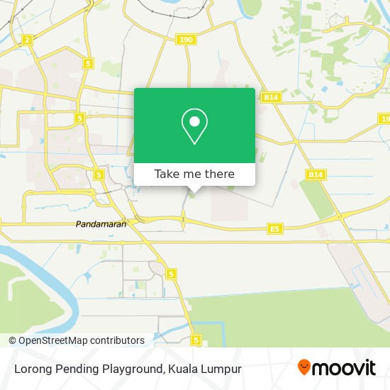 Lorong Pending Playground map