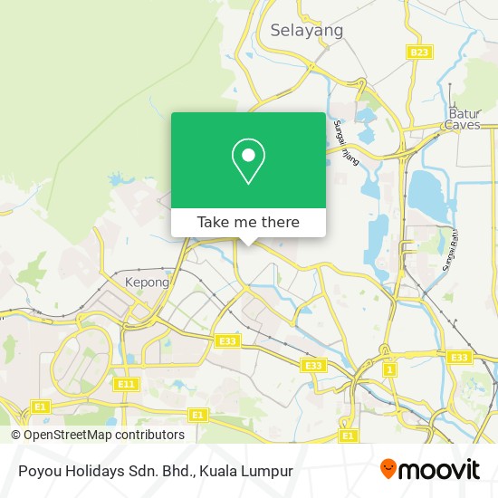 Poyou Holidays Sdn. Bhd. map