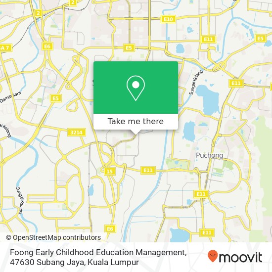 Peta Foong Early Childhood Education Management, 47630 Subang Jaya