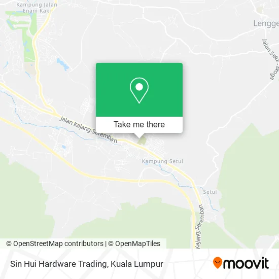 Sin Hui Hardware Trading map