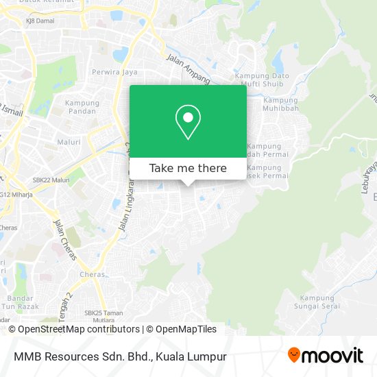 MMB Resources Sdn. Bhd. map