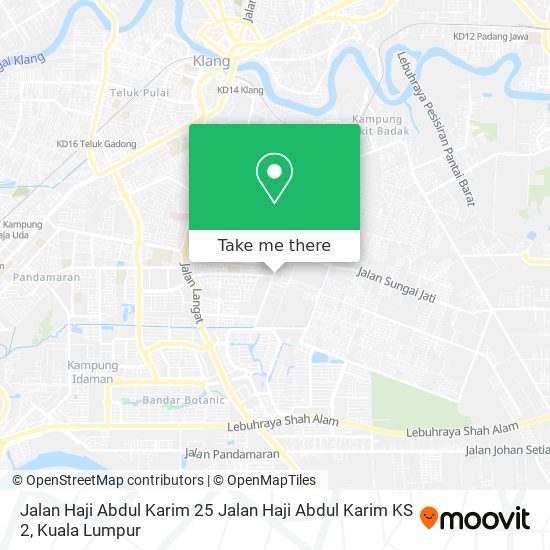 Jalan Haji Abdul Karim 25 Jalan Haji Abdul Karim KS 2 map