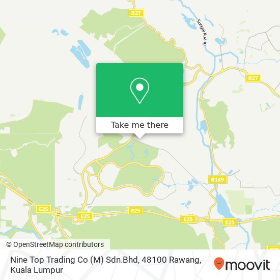 Nine Top Trading Co (M) Sdn.Bhd, 48100 Rawang map